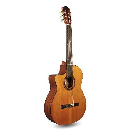 Cordoba C5-CE CD Lefty Cutaway Acoustic-Electric Nylon String Guitar, Iberia Series