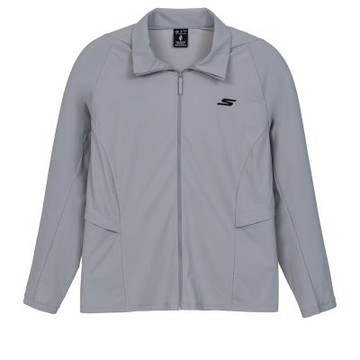 SKECHERS 男拉鍊外套 - P226M001-002E
