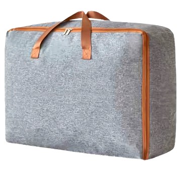 E.dot 陽離子手提棉被衣物收納袋 灰色  70 x 50 x 30cm  1個