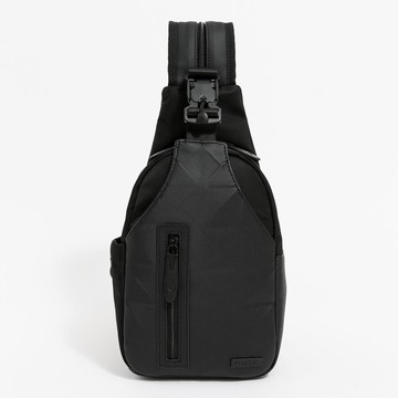 PLAYBOY - 單肩包可後背 Current系列 - 黑色