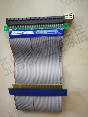 電腦PCI-E3.0轉接延長線顯卡pcie16x轉16X公母加長連接轉換保護線【亞德機械五金家居】