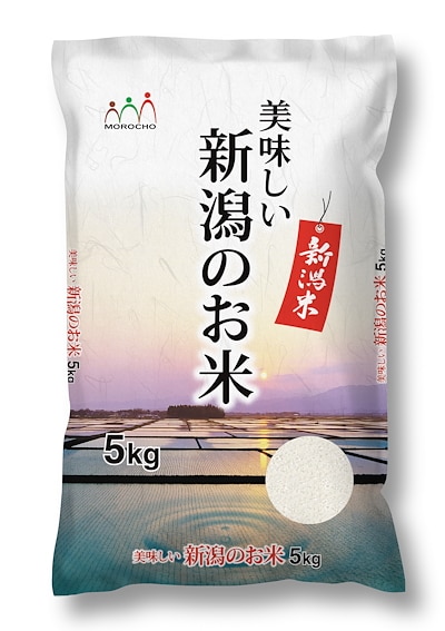 美味しい新潟のお米　精米　5kg　新潟産　産地直送