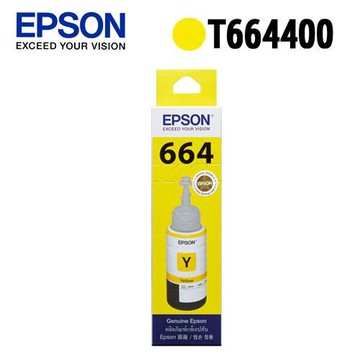 EPSON 原廠連續供墨墨瓶 T664400 (黃)