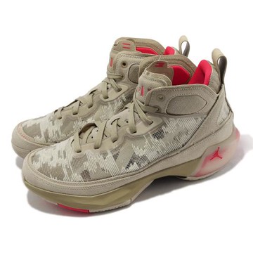 Nike 籃球鞋 Air Jordan XXXVII PRM PF 男鞋 棕 軍綠 紅 Wheat FD6720-200