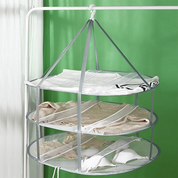 e.city_可折疊透氣防變形三層曬衣平網