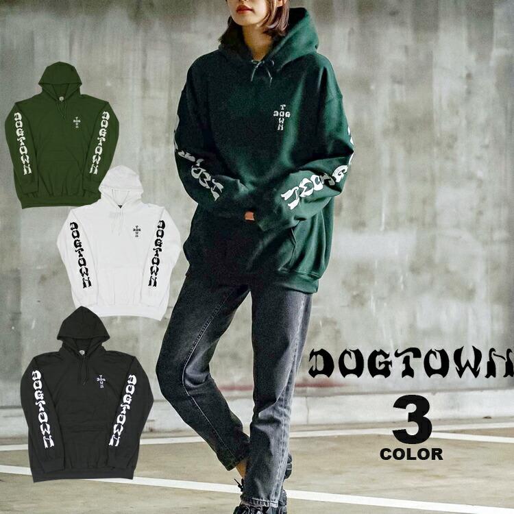 ドッグタウン パーカ DOGTOWN CROSS SLEEVE HOODIE SWEAT