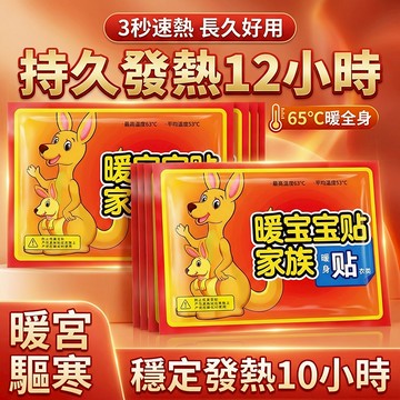 🔥台灣出貨🔥暖暖貼 袋鼠暖暖包 暖暖寶 發熱貼 貼式暖暖包 腳底足貼 暖暖包 貼片 暖手貼 手足保暖貼 暖身貼 熱敷貼