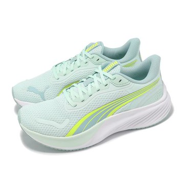 Puma 慢跑鞋 Pounce Lite 男鞋 女鞋 綠 白 輕量 運動鞋 31077815