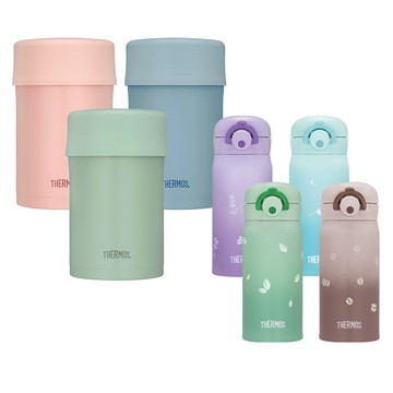 【THERMOS膳魔師】燜燒罐500ml+保溫瓶350ml優惠組