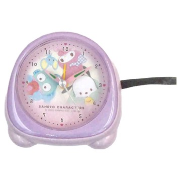 Sanrio 三麗鷗 迷你鬧鐘 9 x 9 x 4.1cm  紫色