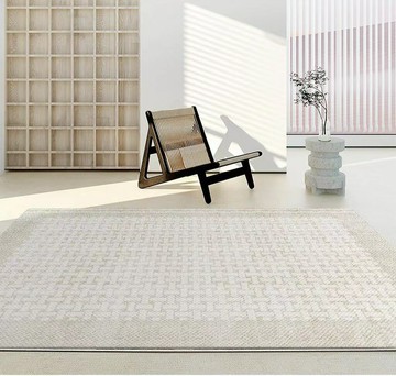 【優選百貨】日式極簡灰色高端茶幾耐臟易打理沙發客廳毯仿羊絨輕奢臥室床邊毯