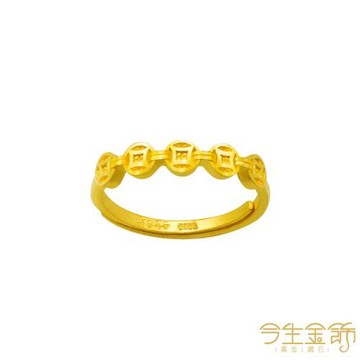 【今生金飾】五錢戒 黃金戒指