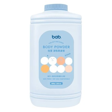 bab培寶 涼性爽身粉 300g(台灣製)