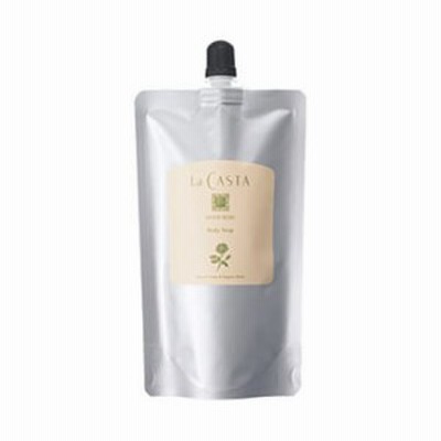 【最大15%OFFクーポン】ラカスタ ボディソープ ホワイトローズ リフィル (詰め替え用) 390ml[ボディソープ ラ・カスタ 低刺激]