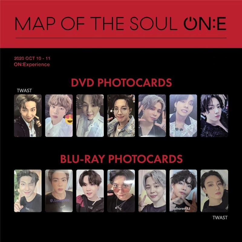 タレントグッズBTS MAP OF THE SOUL ON:E  DVD トレカ V ブイ