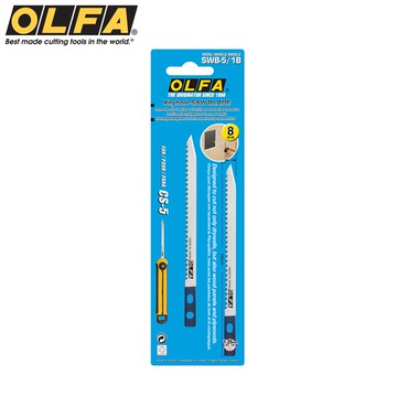 日本OLFA兩用刀鋸片SWB-5/1B美工刀鋸替刃