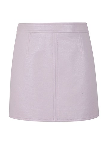 Vinyl Mini Skirt -