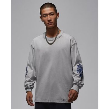 NIKE 長袖上衣 男 喬丹 AS M J RARE AIR WSH 85 LS CREW 灰 IB3135-077
