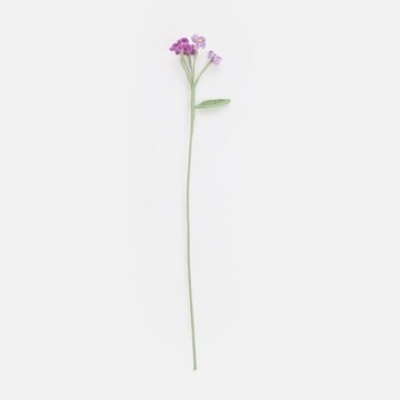 奧可利鉤針毛線花插勿忘草45cm 紫