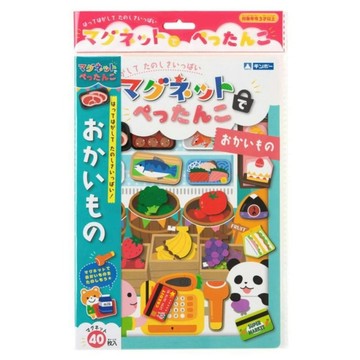GINCHO 銀鳥 食物磁鐵書  1個  40片