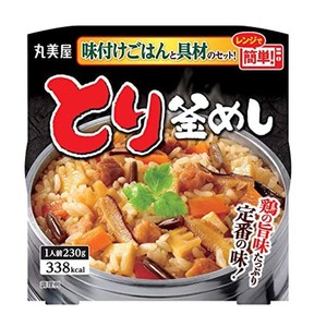 丸美屋 レンジで簡単! とり釜めし 味付けごはん付き 230G×6個