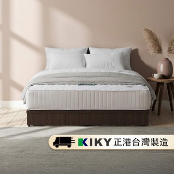 【KIKY】二代英式升級版泡棉加強圍邊獨立筒床墊(雙人加大6尺)