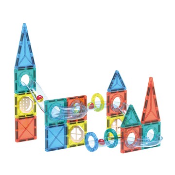 花太太 益智DIY磁力片積木 42片  1組  混和顏色