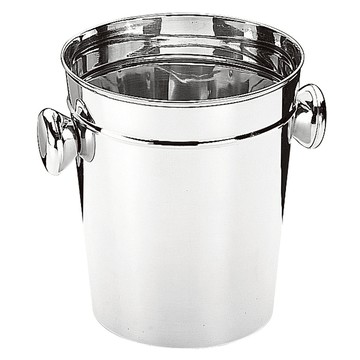 ibili 圓柄不鏽鋼冰桶  含握柄 25.5 x 20.7 x 21cm + 桶口內徑20cm  6.8L  1個