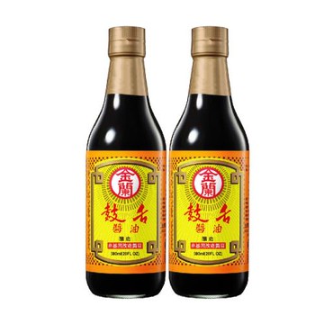 【金蘭食品】鼓舌醬油590ml x2入