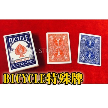 [808魔術道具店] 單張區 特殊牌 Bicycle 字白 字字 紅白 藍白 紅藍 白白 藍藍 紅紅 共八款