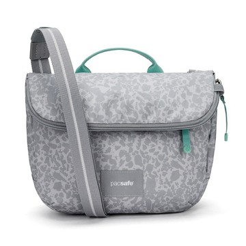 Pacsafe GO 安全防盜 隨行 可擴充斜背包 4.5L 冰灰色 #35140