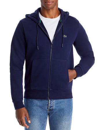 Lacoste Classic Zip Front Hoodie