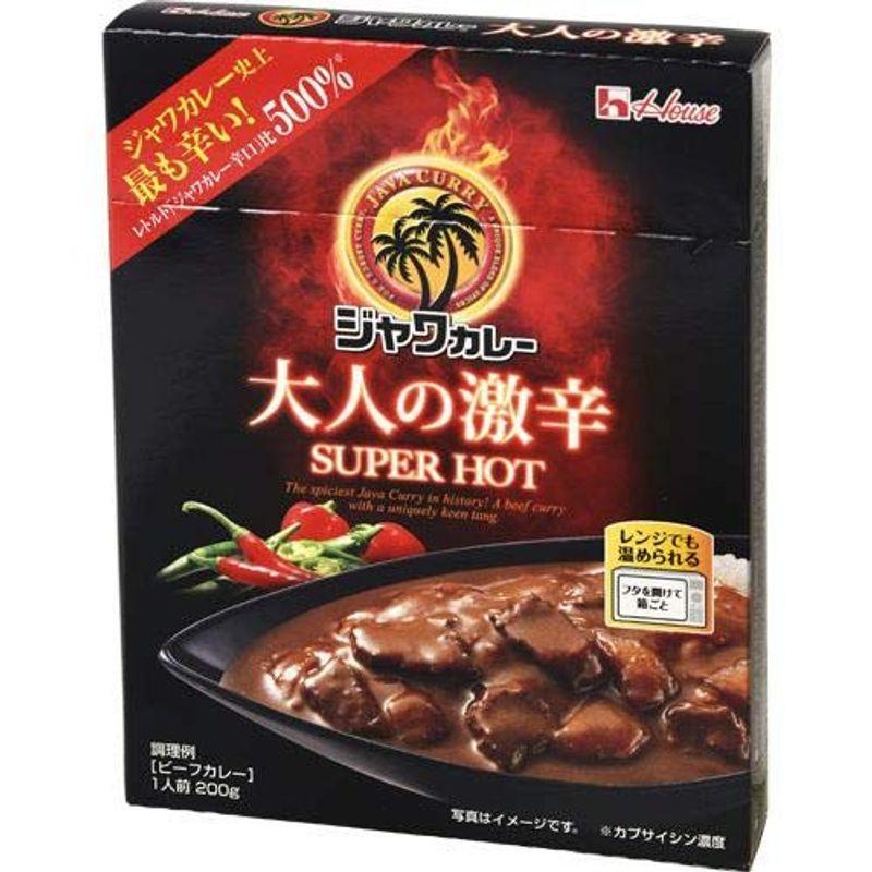 ハウス レトルトジャワカレー大人の激辛 200g