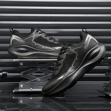 男鞋跑步鞋 現貨免運 網面透氣不悶脚 輕便軟底減震男士運動鞋36-45 情侶運動鞋 防滑耐磨休閑鞋 行走不累脚高品質