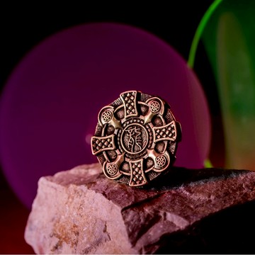 【JK銀飾】寰宇龍鱗格紋 幸運幣／925純銀【錢幣、幸運幣】