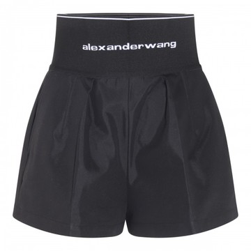 Alexander Wang - Black Cotton Shorts 4