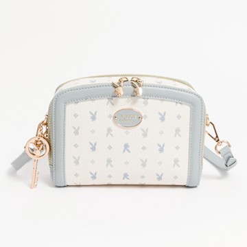 PLAYBOY - 側背包  Blissful系列 - 藍色