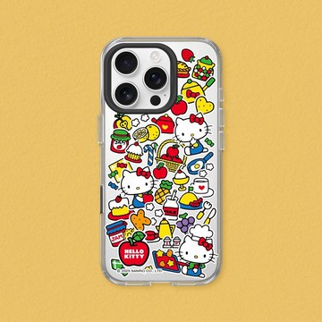 Clear抗黃化透明防摔手機殼∣Hello Kitty/點心大集合 for iPhone
