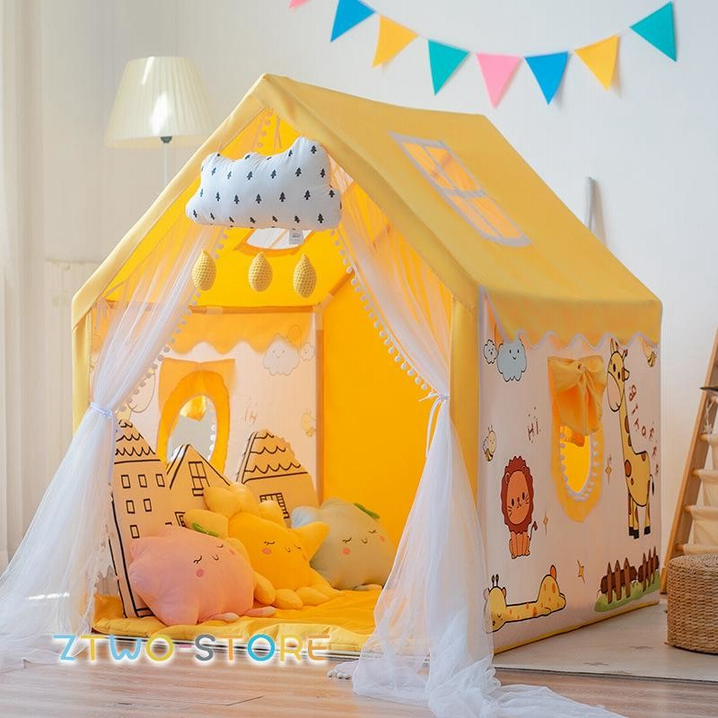 ティピーテント 4色 子供テント キッズテント 木製 子供部屋