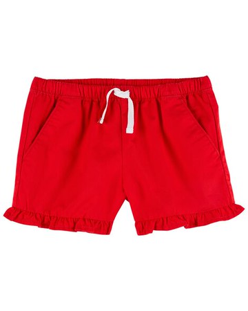 Kid Pull-On Twill Shorts