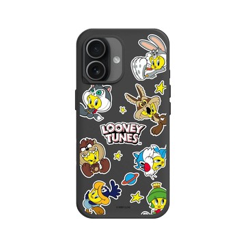 iPhone 17 SolidX 黑 - 樂一通 Looney Tunes - 崔弟玩偶裝