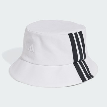【ADIDAS】SPW 3S BUCKET 休閒帽 漁夫帽 中 白色-JC6420