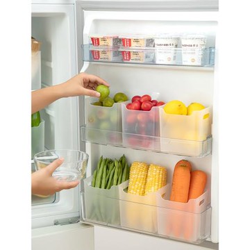 冰箱側門收納盒分裝整理神器內側保鮮食品級側面儲物門上盒子廚房