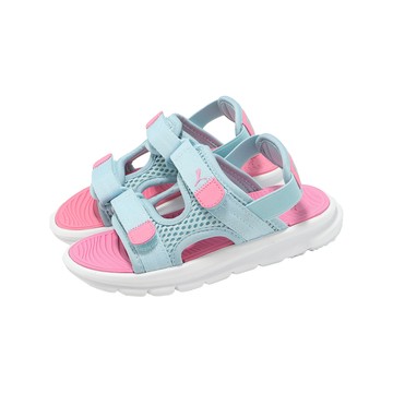 [ACS] Puma 涼拖鞋 Evolve Sandal PS 中童 小朋友 藍 粉 魔鬼氈 運動鞋389147-09