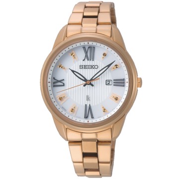 SEIKO LUKIA優雅時分廣告款太陽能腕錶/SUT364J1/V137-0DC0K