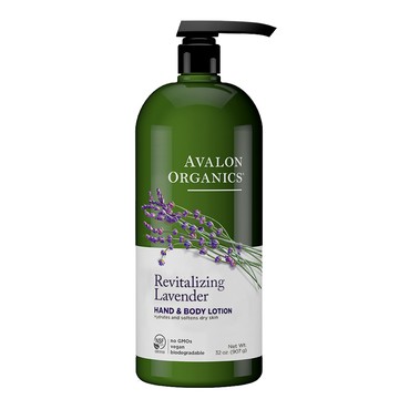 AVALON ORGANICS 薰衣草精油滋潤乳液907g/32oz