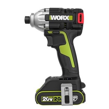 WORX 無刷衝擊起子機 230牛頓米 3速調整 雙電池 WU290D