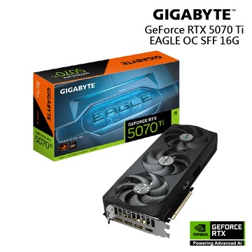 技嘉 RTX 5070 Ti EAGLE OC SFF 16G 顯示卡 廠商直送