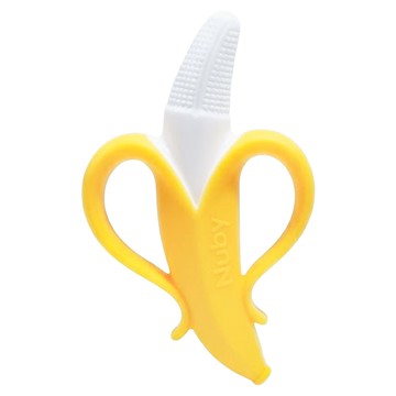 Nuby 香蕉按摩潔牙刷  香蕉  1支  1支