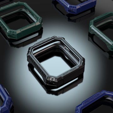 碳纖維紋錶殼蓋 適用 Apple watch 8 45mm 44mm 41mm 蘋果手錶 手錶框 蘋果手錶保護殼 錶殼